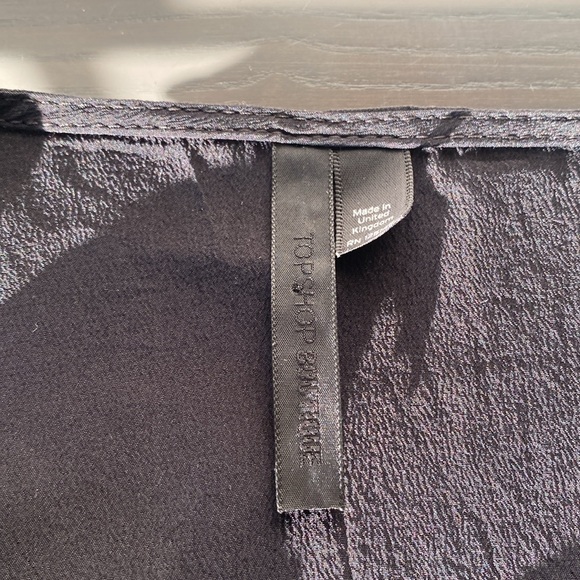 Topshop Boutique 100% Silk Blouse - Picture 5 of 8